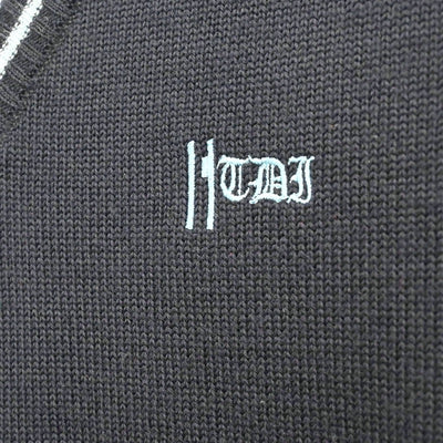 【中古】東京都 拓殖大学第一高等学校 女子制服 2点（シャツ・ニットベスト）sf003452