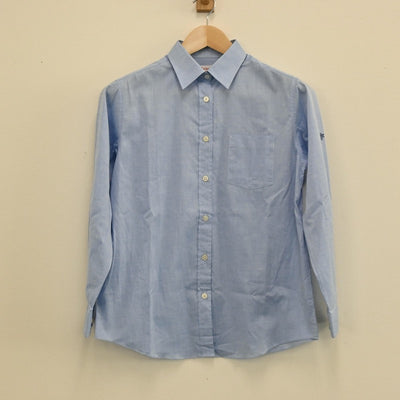 【中古】東京都 拓殖大学第一高等学校 女子制服 2点（シャツ・ニットベスト）sf003452