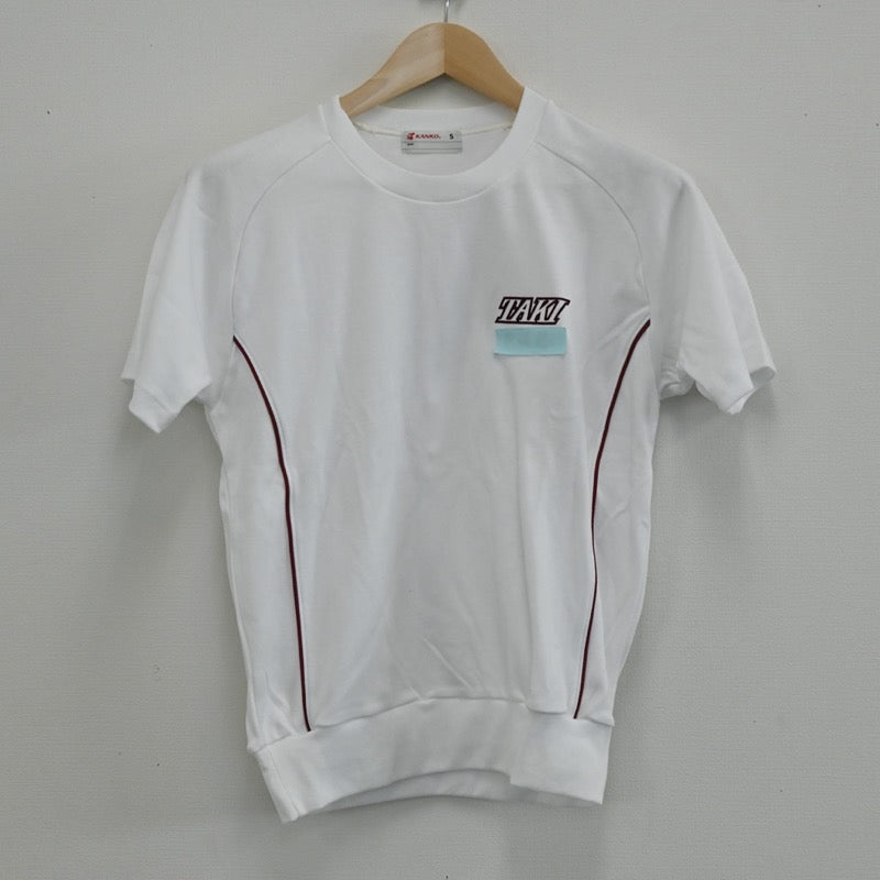 【中古】愛知県 滝高校 女子制服 1点（体操服 上）sf003464