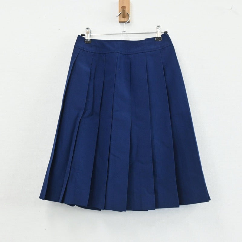 【中古】広島県 忠海高等学校 女子制服 3点（セーラー服・スカート）sf003467