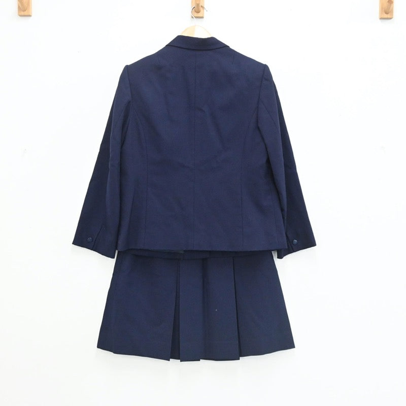 【中古】滋賀県 石山高等学校 女子制服 2点（ブレザー・スカート）sf003476