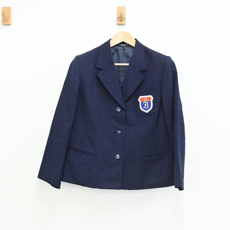 【中古】滋賀県 石山高等学校 女子制服 2点（ブレザー・スカート）sf003476