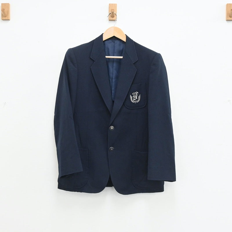 【中古】京都府 音羽中学校 男子制服 1点（ブレザー）sf003481