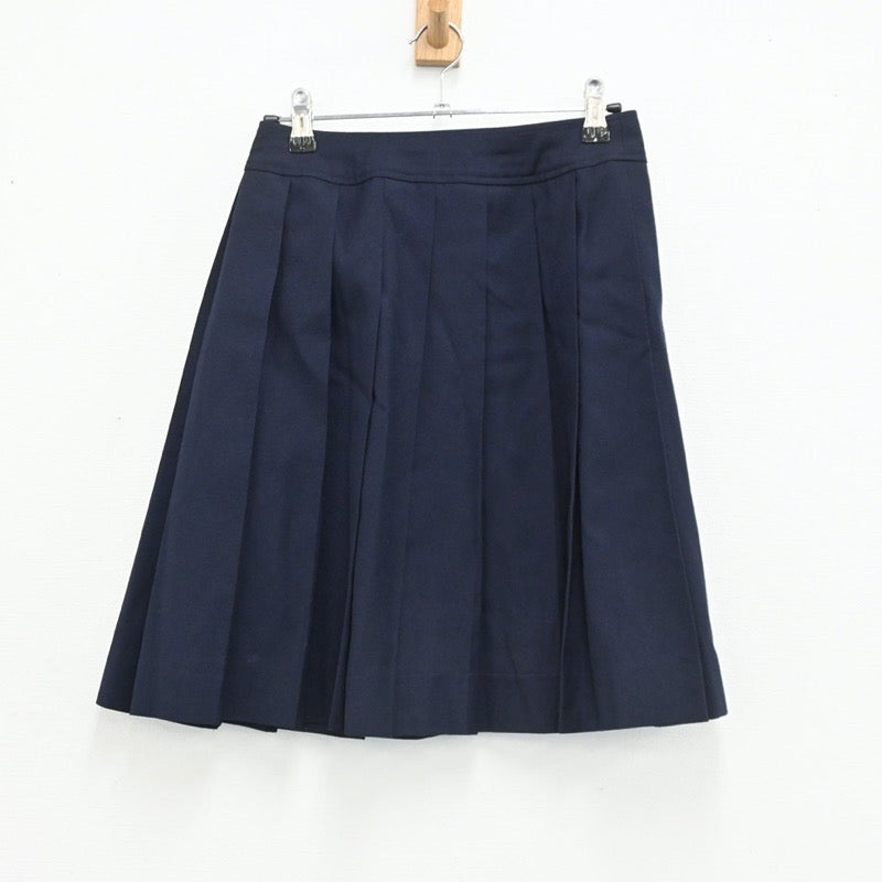 【中古】埼玉県 浦和実業高校 女子制服 2点（ベスト・スカート）sf003483