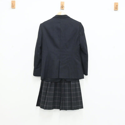 【中古】神奈川県 日本大学藤沢高等学校 女子制服 4点（ブレザー・スカート）sf003494