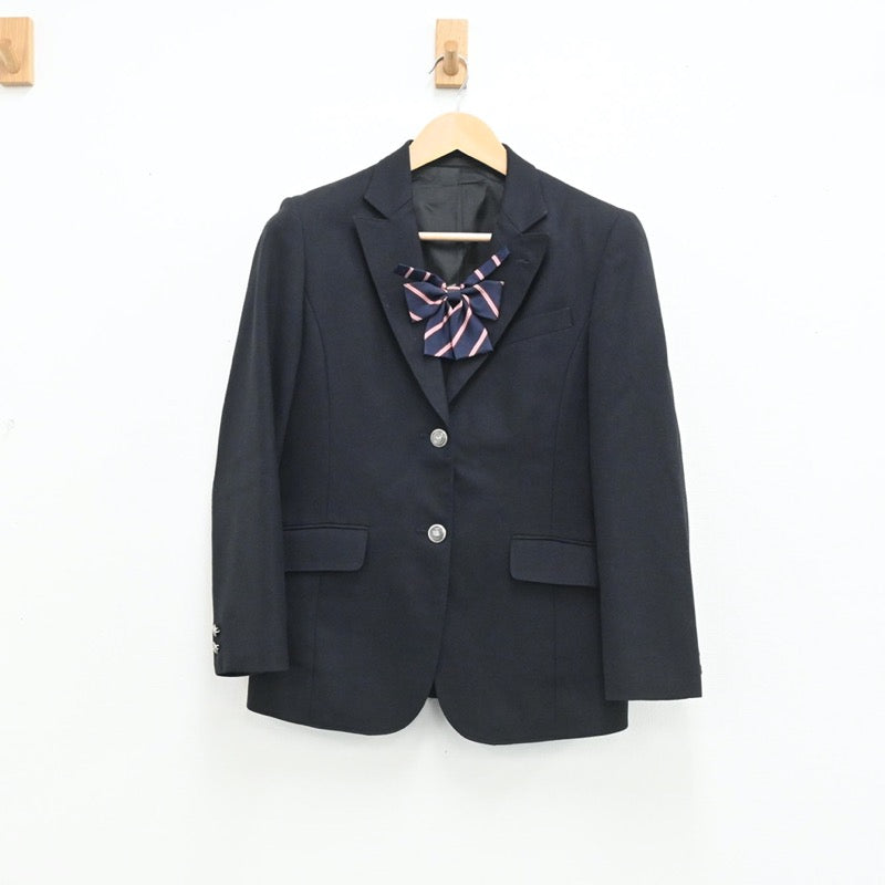 【中古】神奈川県 日本大学藤沢高等学校 女子制服 4点（ブレザー・スカート）sf003494