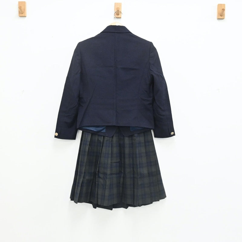 【中古】大阪府 高槻第九中学校 女子制服 2点（ブレザー・スカート）sf003503