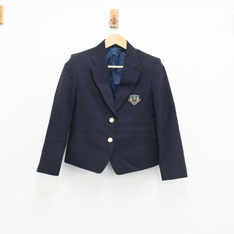 【中古】大阪府 高槻第九中学校 女子制服 2点（ブレザー・スカート）sf003503