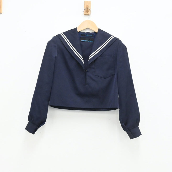 【中古制服】愛知県 中村高校 女子制服 2点（セーラー服・スカート）sf003507【リサイクル学生服】 | 中古制服通販パレイド