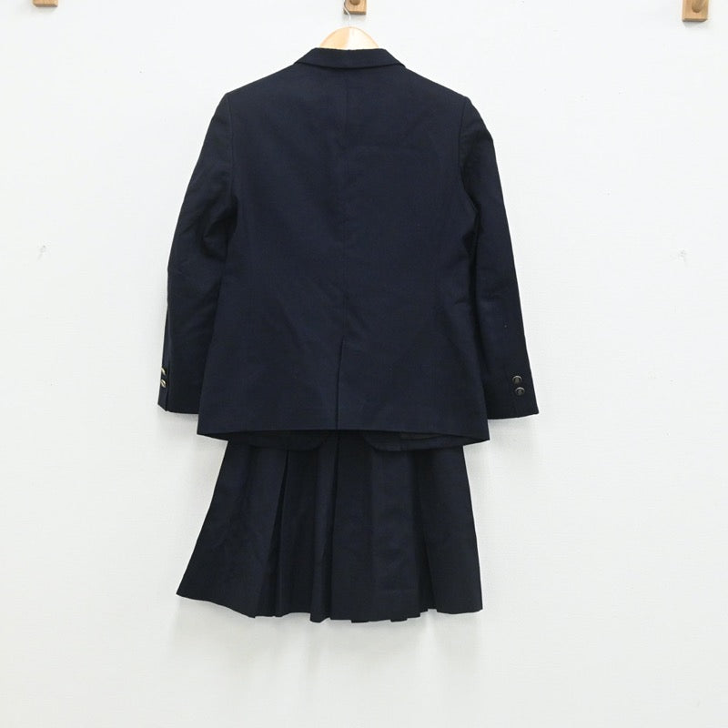 【中古】埼玉県 岩槻高等学校 女子制服 4点（ブレザー・ニット・スカート）sf003510