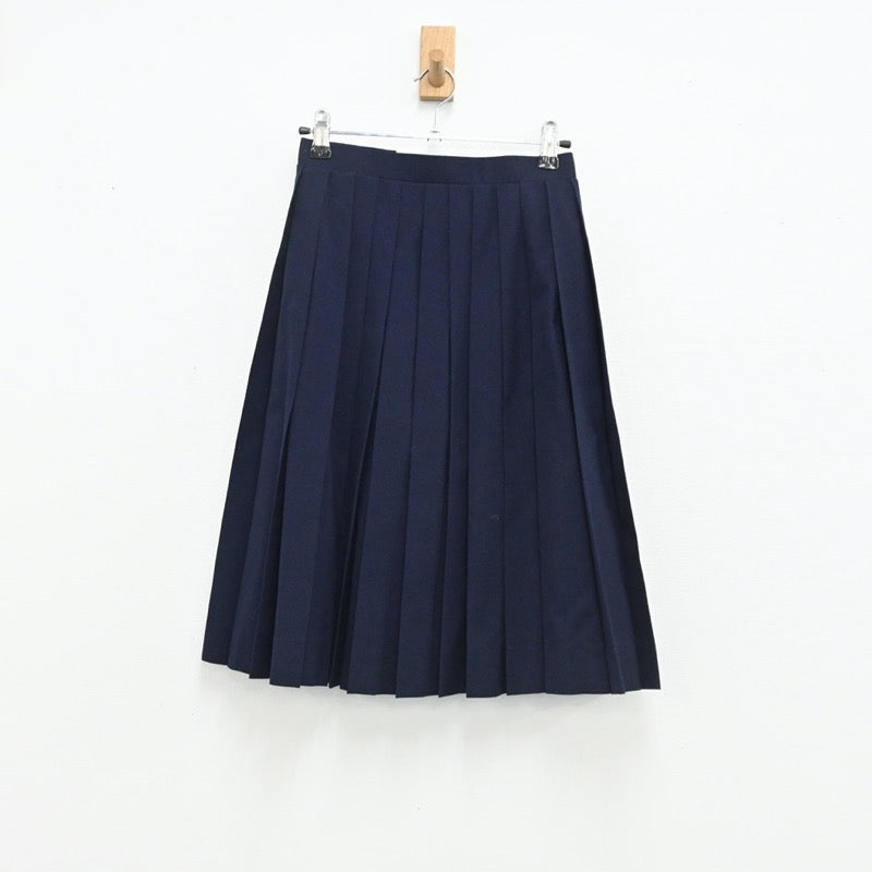 【中古】東京都 上板橋第三中学校 女子制服 2点（ニットベスト・スカート）sf003512