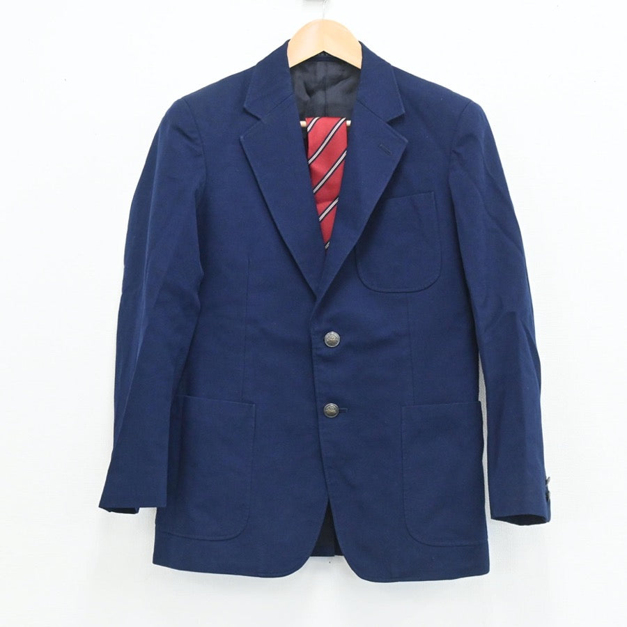 【中古】神奈川県 川崎市立犬蔵中学校 男子制服 6点（ブレザー・ズボン）sf003533