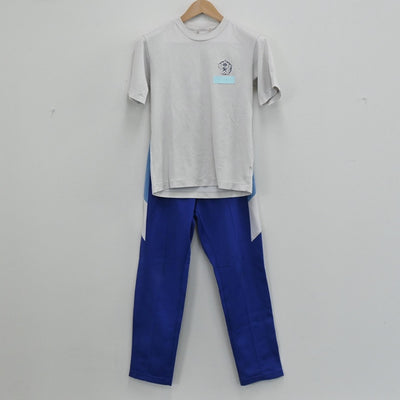 【中古】埼玉県 所沢市立中央中学校 女子制服 3点（体操服 上・ジャージ 上・ジャージ 下）sf003550