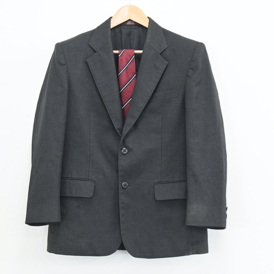 【中古】京都府 京都府立桃山高等学校 男子制服 4点（ブレザー・シャツ）sf003555