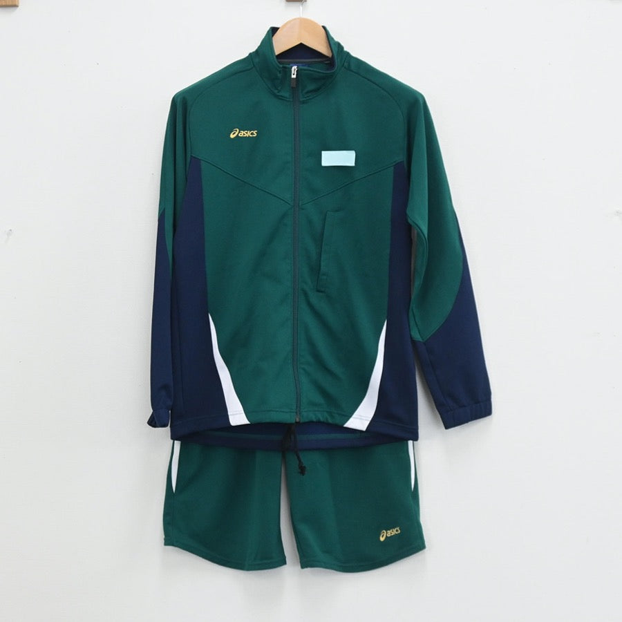 【中古】京都府 京都市立日吉ヶ丘高等学校 男子制服 5点（体操服 上・体操服 下・ジャージ 上）sf003557