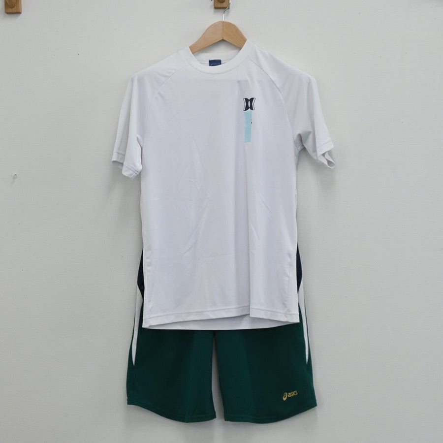【中古】京都府 京都市立日吉ヶ丘高等学校 男子制服 5点（体操服 上・体操服 下・ジャージ 上）sf003557