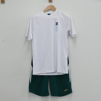 【中古】京都府 京都市立日吉ヶ丘高等学校 男子制服 5点（体操服 上・体操服 下・ジャージ 上）sf003557