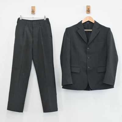 【中古】東京都 東京都立多摩科学技術高校 男子制服 3点（ブレザー・ズボン）sf003575