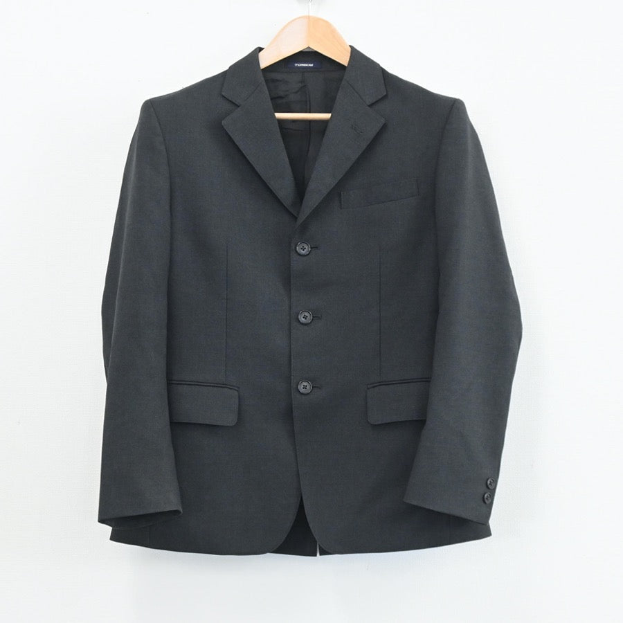 【中古】東京都 東京都立多摩科学技術高校 男子制服 3点（ブレザー・ズボン）sf003575