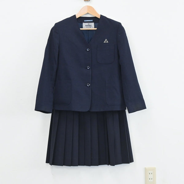 中古制服】三重県 三重県鈴鹿市創徳中学校 女子制服 5点（ブレザー・ベスト・スカート・スカート）sf003578【リサイクル学生服】 | 中古制服 通販パレイド