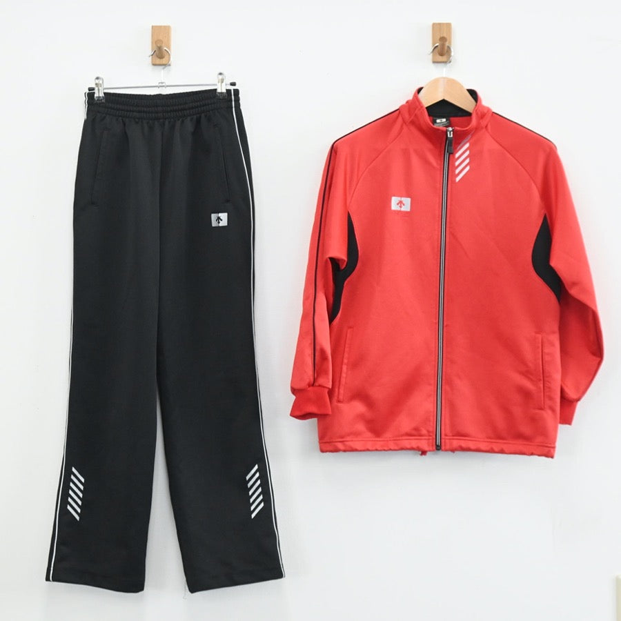 【中古】鹿児島県 曽於市立末吉中学校 男子制服 4点（体操服 上・体操服 下・ジャージ 上・ジャージ 下）sf003583