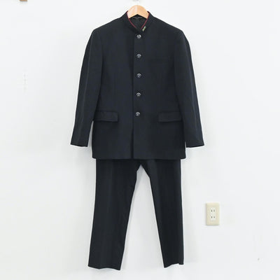 【中古】鹿児島県 曽於市立曽於高校 男子制服 4点（学ラン・シャツ・ズボン）sf003589