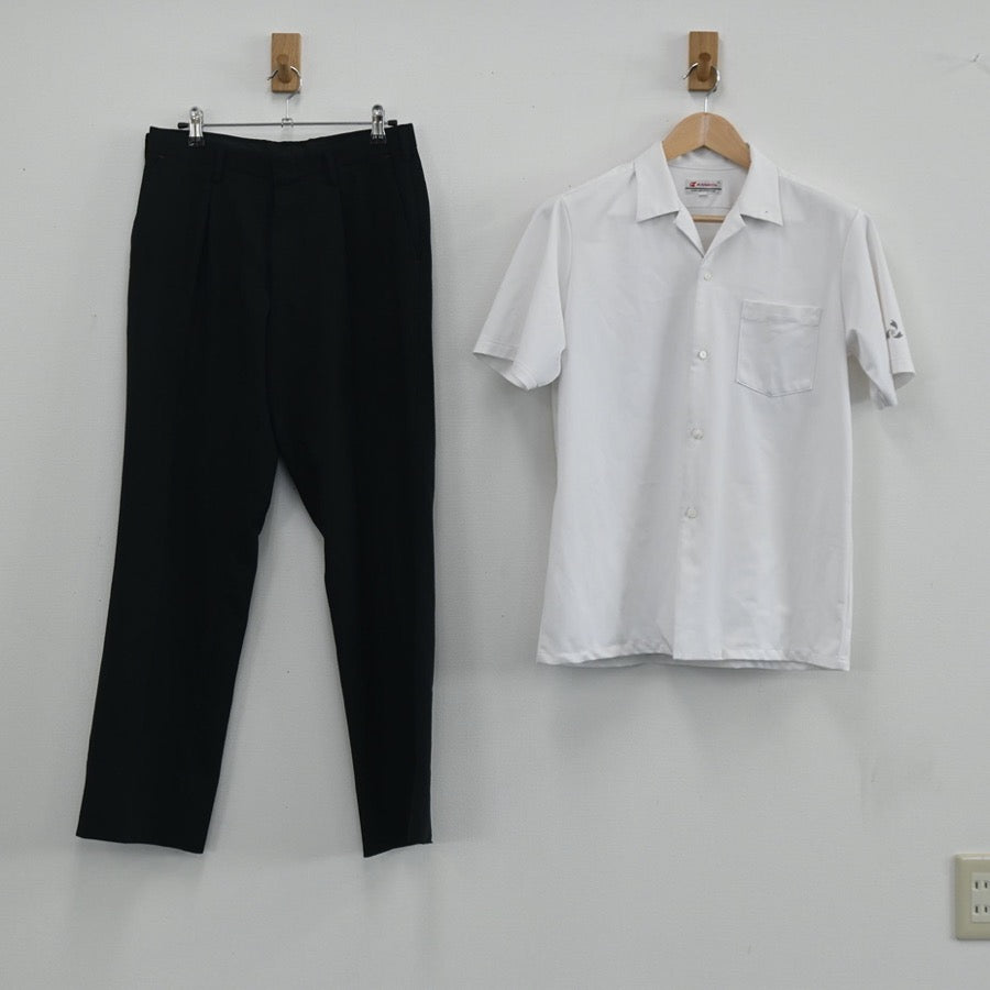 【中古】鹿児島県 曽於市立曽於高校 男子制服 4点（学ラン・シャツ・ズボン）sf003589