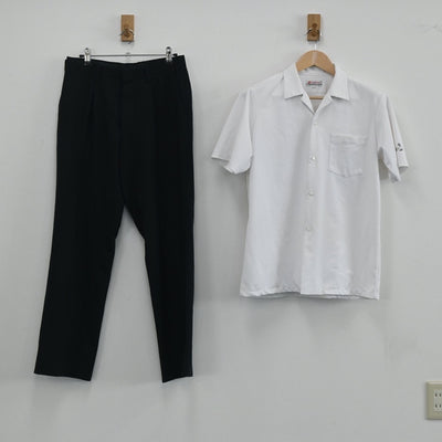 【中古】鹿児島県 曽於市立曽於高校 男子制服 4点（学ラン・シャツ・ズボン）sf003589