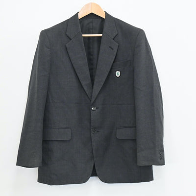【中古】岡山県 岡山県立倉敷古城池高校 男子制服 3点（ブレザー・ズボン・ズボン）sf003604