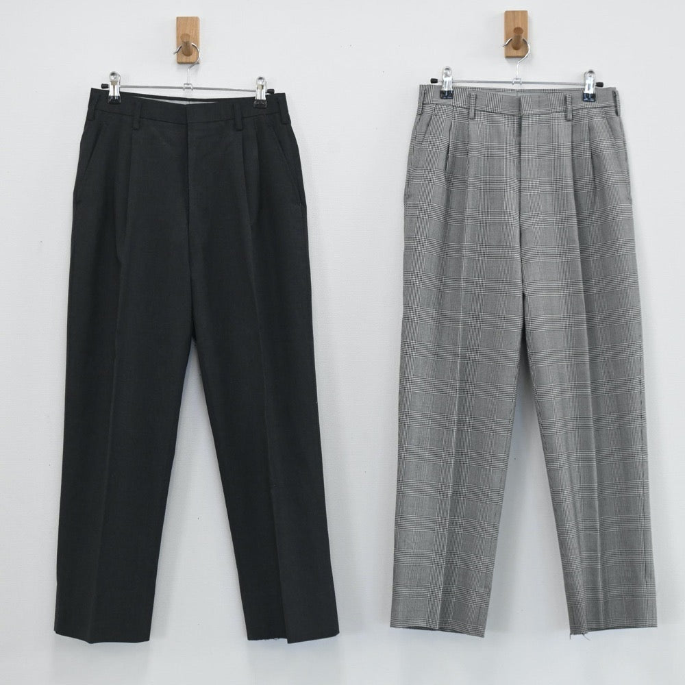 【中古】岡山県 岡山県立倉敷古城池高校 男子制服 3点（ブレザー・ズボン・ズボン）sf003604