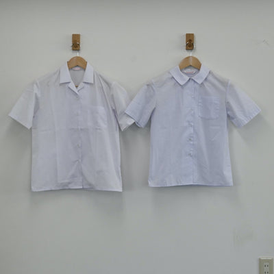 【中古】福岡県 福岡市立城香中学校 女子制服 3点（ジャンパースカート・シャツ・シャツ）sf003606