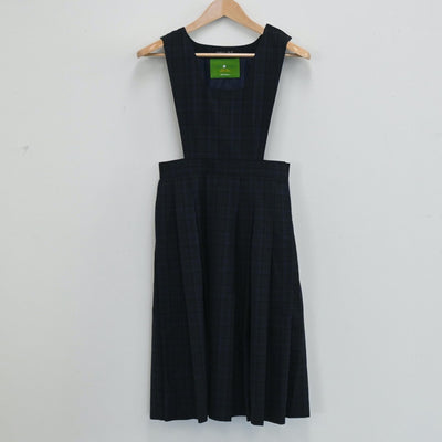 【中古】福岡県 福岡市立城香中学校 女子制服 3点（ジャンパースカート・シャツ・シャツ）sf003606