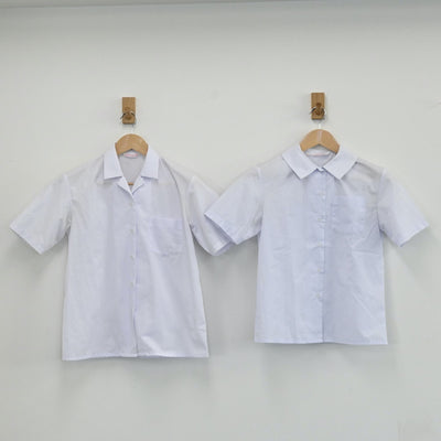 【中古】福岡県 福岡市立城香中学校 女子制服 3点（ジャンパースカート・シャツ・シャツ）sf003607