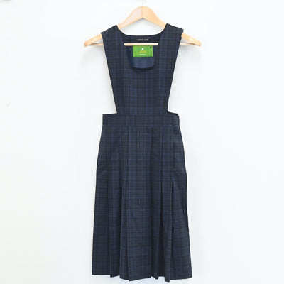【中古】福岡県 福岡市立城香中学校 女子制服 3点（ジャンパースカート・シャツ・シャツ）sf003607