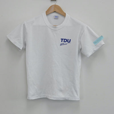 【中古】東京都 東京電機大学中学校 女子制服 1点（体操服 上）sf003613