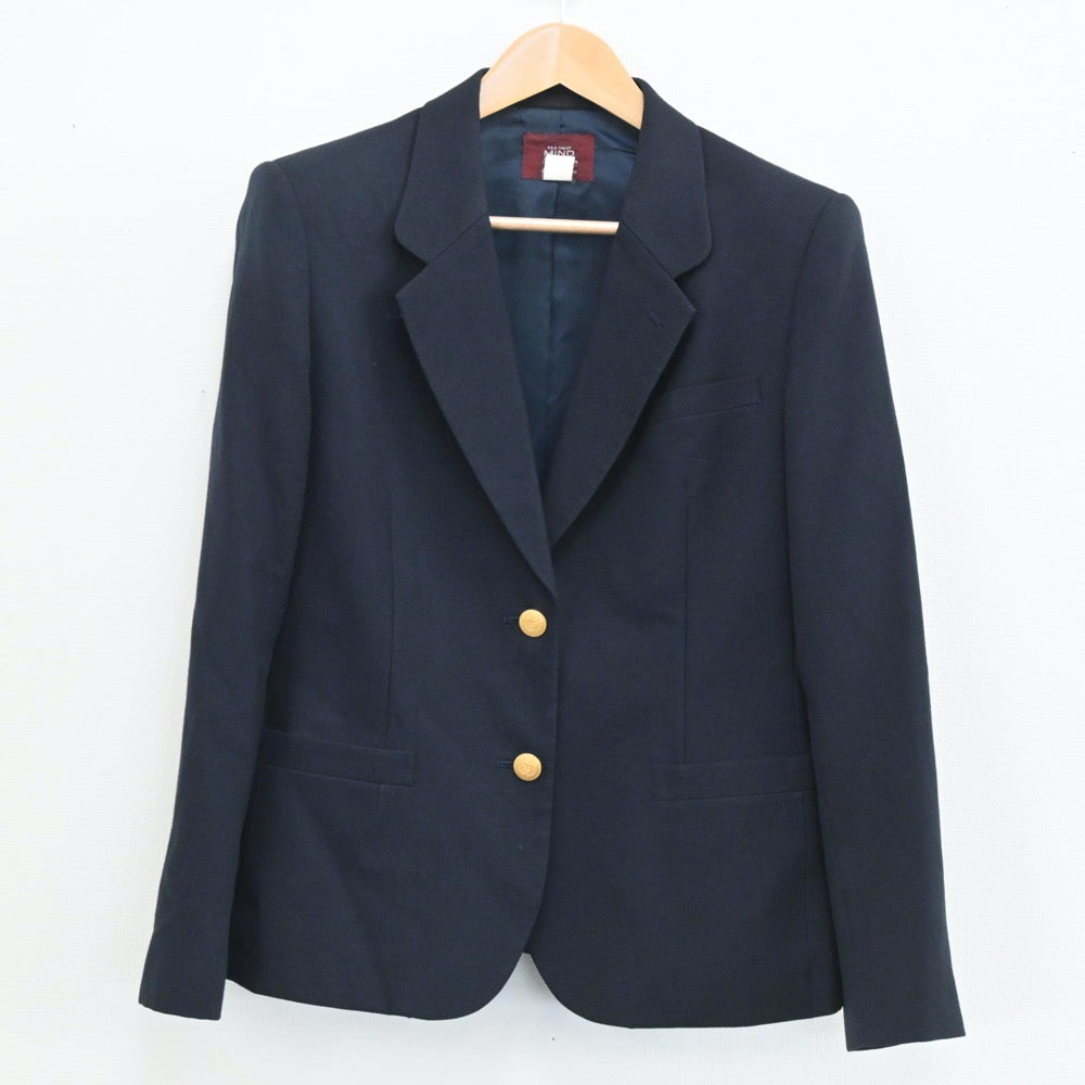 【中古】東京都 東京電機大学高校 女子制服 5点（ブレザー・スカート）sf003615