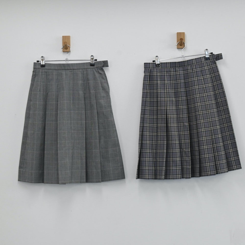 【中古】東京都 東京電機大学高校 女子制服 5点（ブレザー・スカート）sf003615