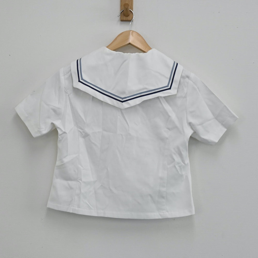 【中古】福岡県 福岡常葉高校 女子制服 3点（セーラー服・スカート）sf003622