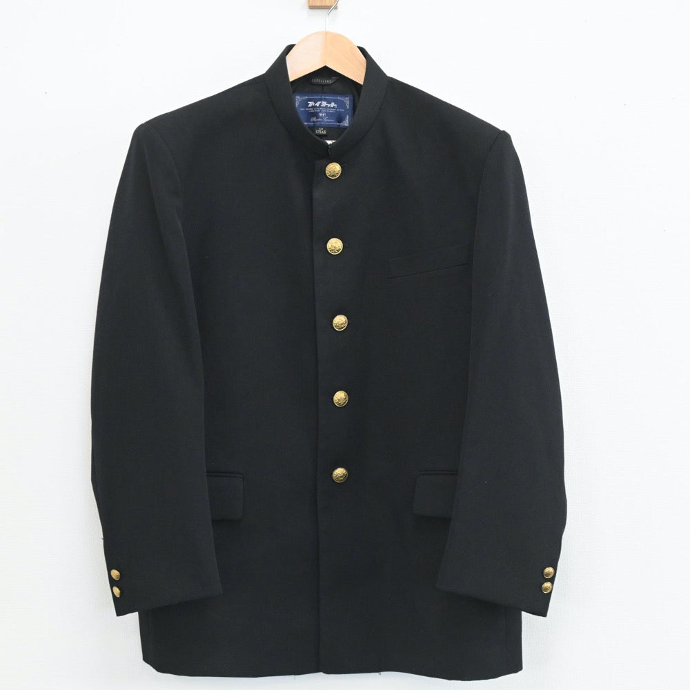 【中古】大阪府 大阪市立都島工業高等学校 男子制服 2点（学ラン・ズボン）sf003624