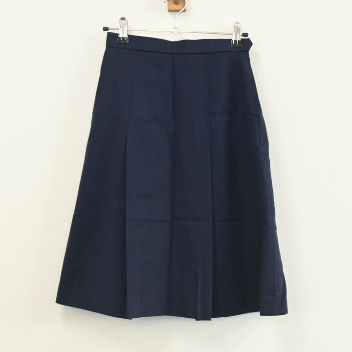 中古制服】北海道 札幌市立稲積中学校 女子制服 3点（ブレザー・ベスト