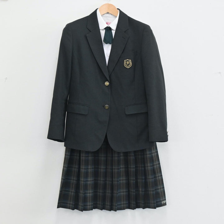 中古制服】北海道 札幌西陵高校 女子制服 4点（ブレザー・シャツ・スカート）sf003634【リサイクル学生服】 | 中古制服通販パレイド