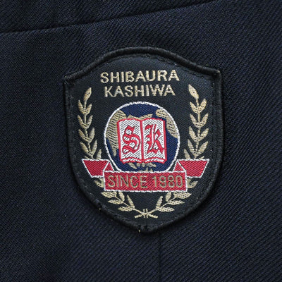 【中古】千葉県 芝浦工業大学柏中学高等学校 男子制服 5点（ブレザー・ズボン）sf003637