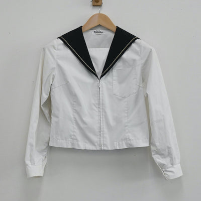 【中古】埼玉県 西武台新座中学校 女子制服 2点（セーラー服・ニットベスト）sf003639