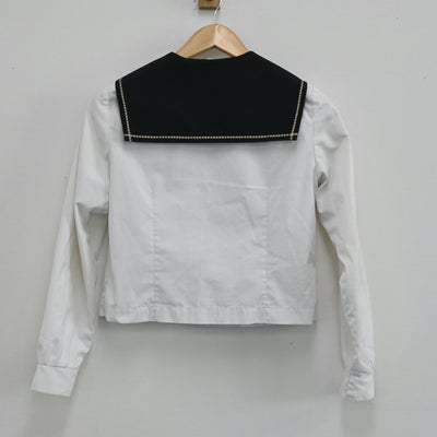 【中古】埼玉県 西武台新座中学校 女子制服 2点（セーラー服・ニットベスト）sf003639