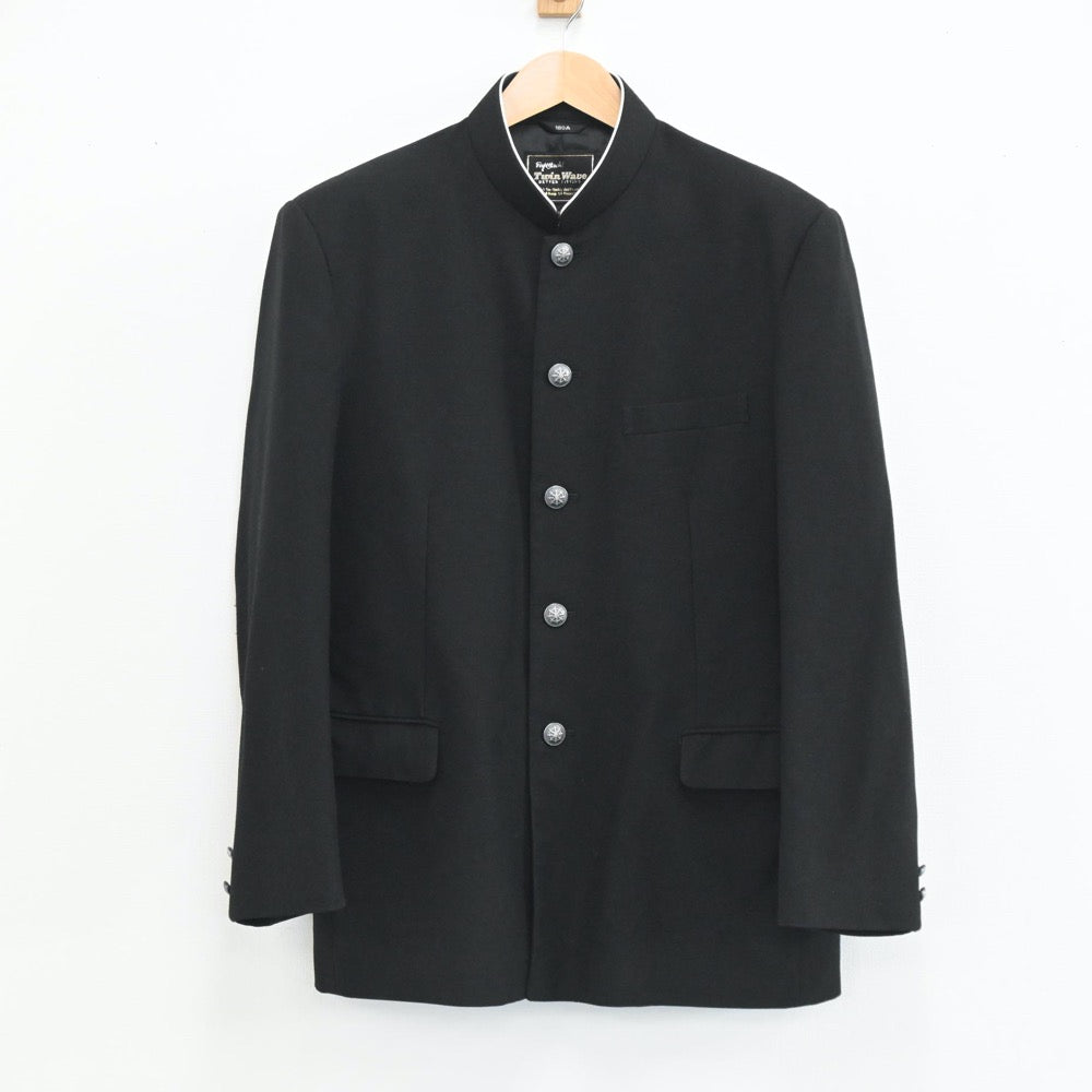 【中古】東京都 駒澤大学附属高校 男子制服 2点（学ラン・ズボン）sf003645