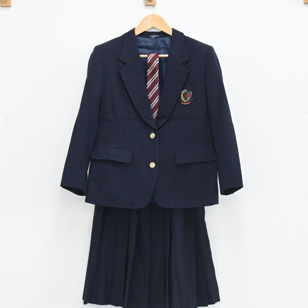 中古制服】大阪府 清教学園高校 女子制服 7点（ブレザー・スカート）sf003650【リサイクル学生服】 | 中古制服通販パレイド