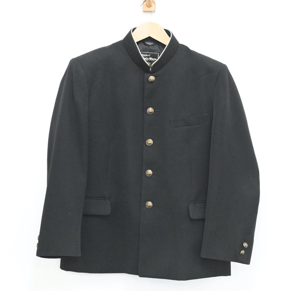 【中古】和歌山県 海南市立第三中学校 男子制服 3点（学ラン・ズボン）sf003655