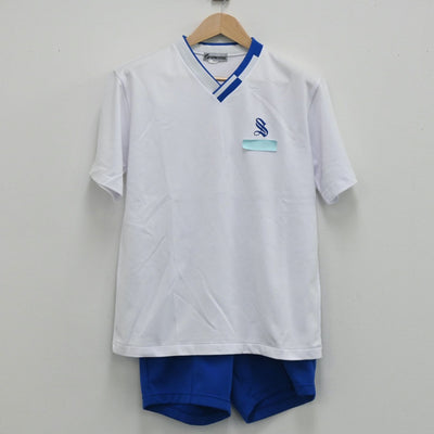 【中古】兵庫県 鈴蘭台中学校 男子制服 4点（ジャージ 上・体操服 上・ジャージ 下・体操服 下）sf003660