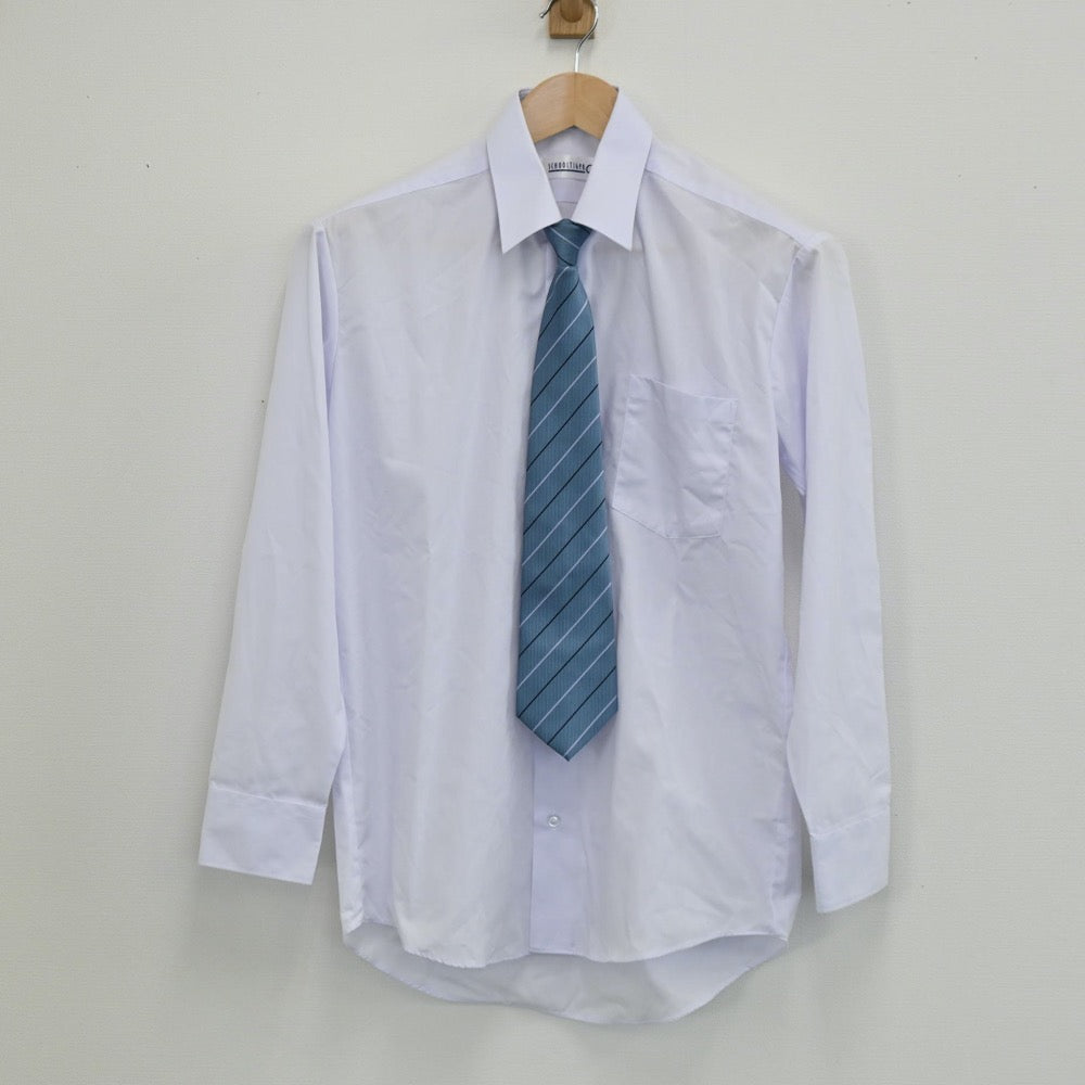 【中古】兵庫県 神戸市立鈴蘭台中学校 男子制服 4点（ブレザー・シャツ・ズボン）sf003662