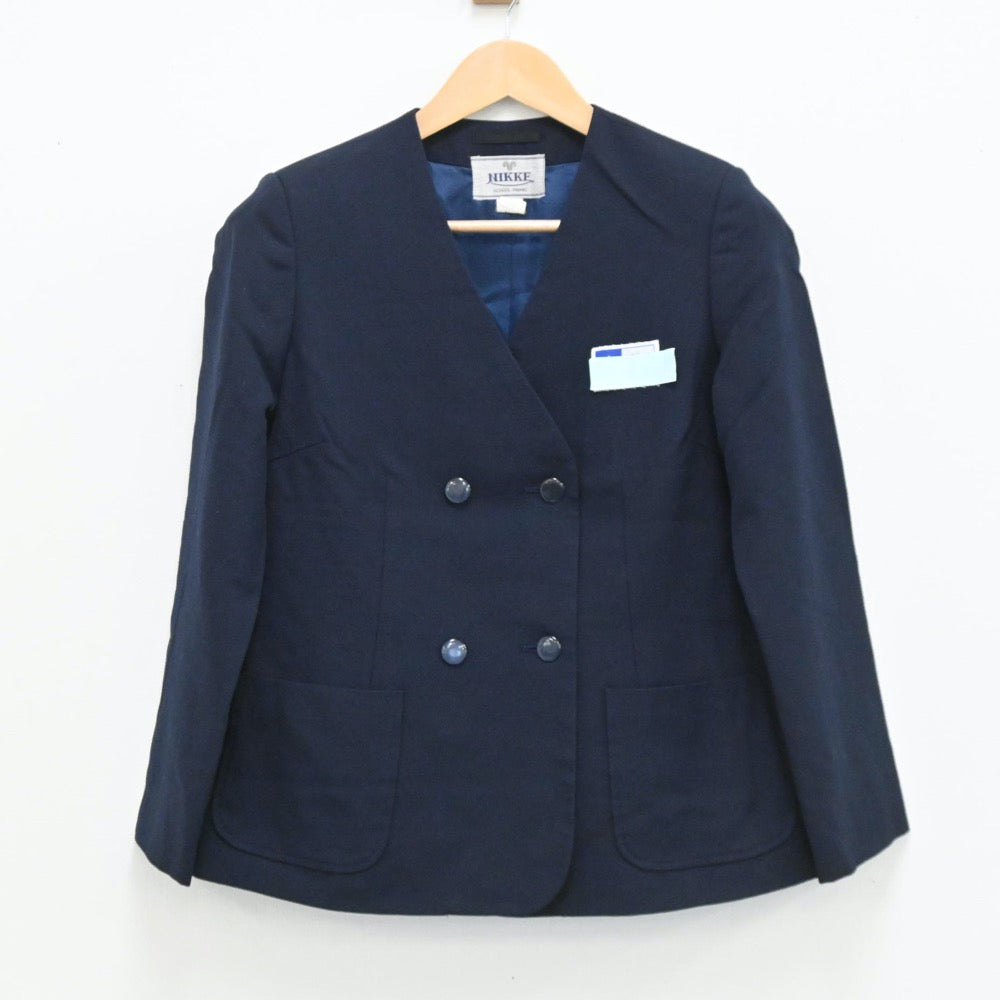 【中古】埼玉県 埼玉県北本市立北本中学校 女子制服 2点（ブレザー・スカート）sf003668